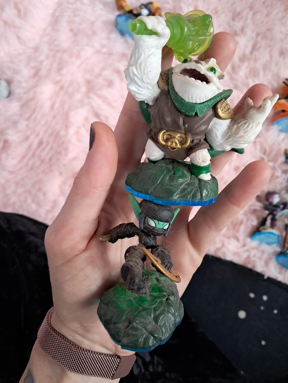 9 Skylanders Collectible Figure Bundle - Swap Force & Above!
